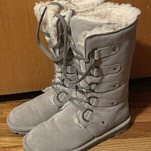 BearPaw Midcalf Lace Up Boots